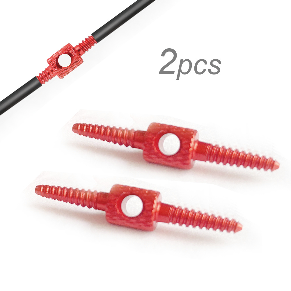 2pcs Bicycle Frame Internal Wiring Tool, Wire , Bicycle Brake Cable Tube, Internal Shifting Tube Oil Pipe Threading Connector, Mountain And Road Bike Replacement Connector Additions