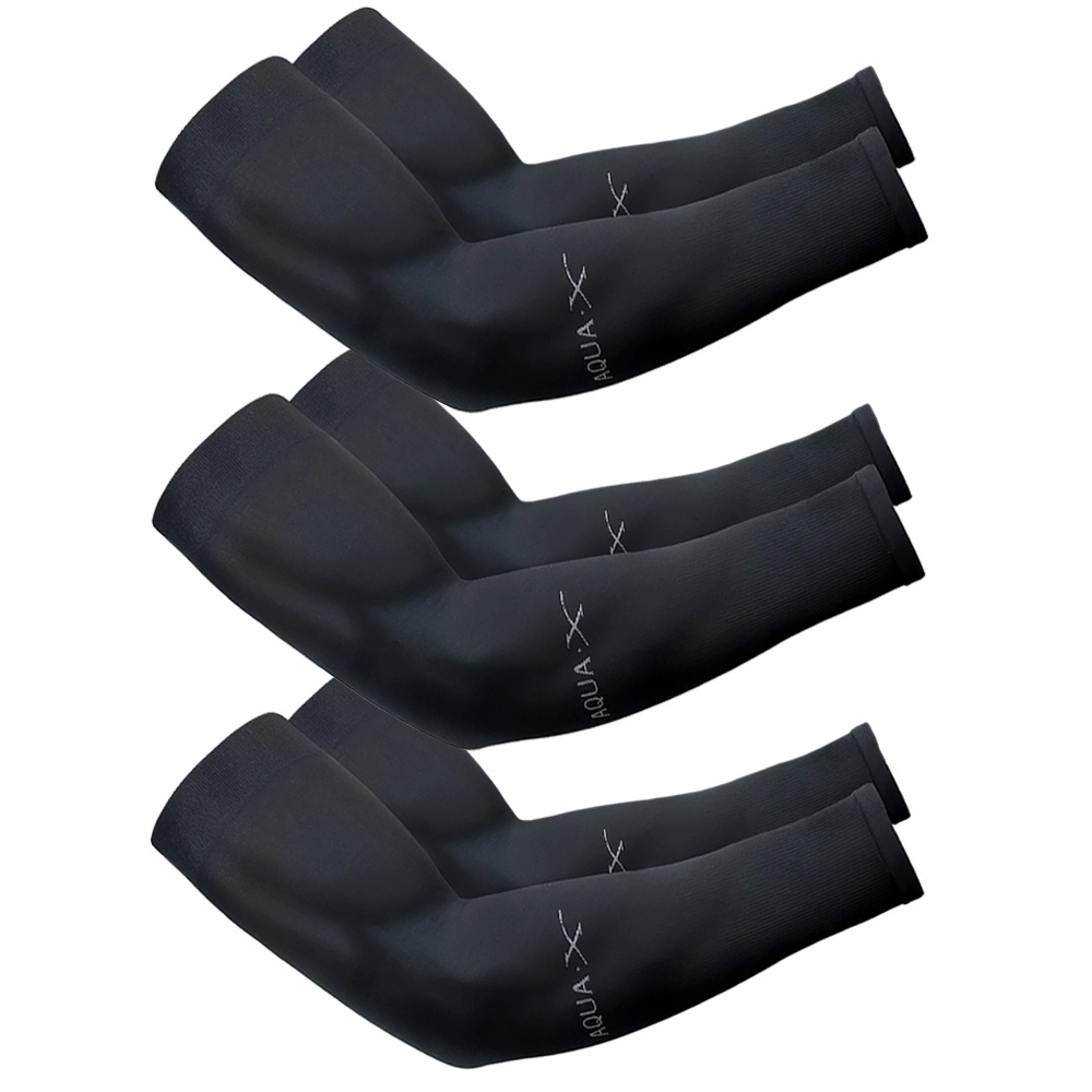 3 Pairs Fashion Arm Sleeves, Unisex Summer Arm Covers, Suitable For Riding, Driving, Fishing