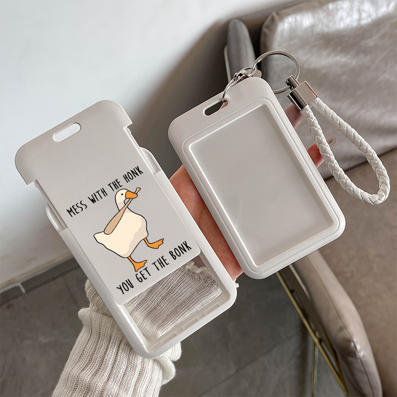 2d exquisite patterned card sleeves angry duck meme designed - Temu Bahrain