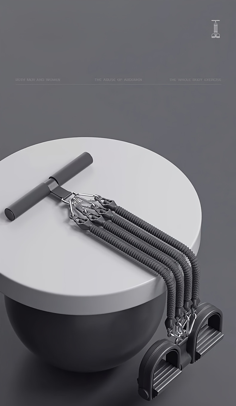 pedal tensioner for home use multifunction fitness   band trainer back abdominal muscle workout equipment Product details 7