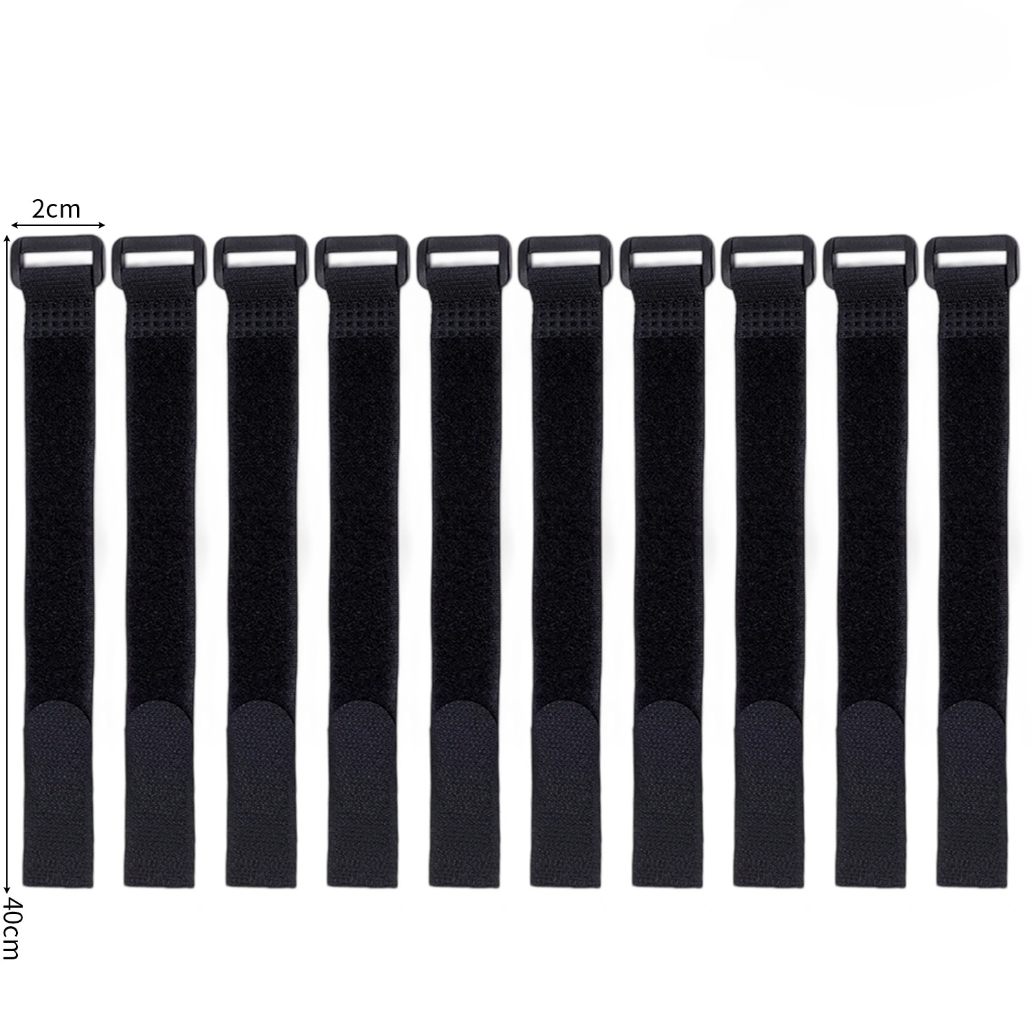 TEMU 10pcs Reusable Nylon Cable Ties Adjustable Wire Fastener Wrapping Cinch Straps Securing Cable Cord Management Organizer