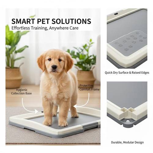 dog toilet tray for training dogs dog litter tray for indoor outdoor 63 x 49 x 6cm