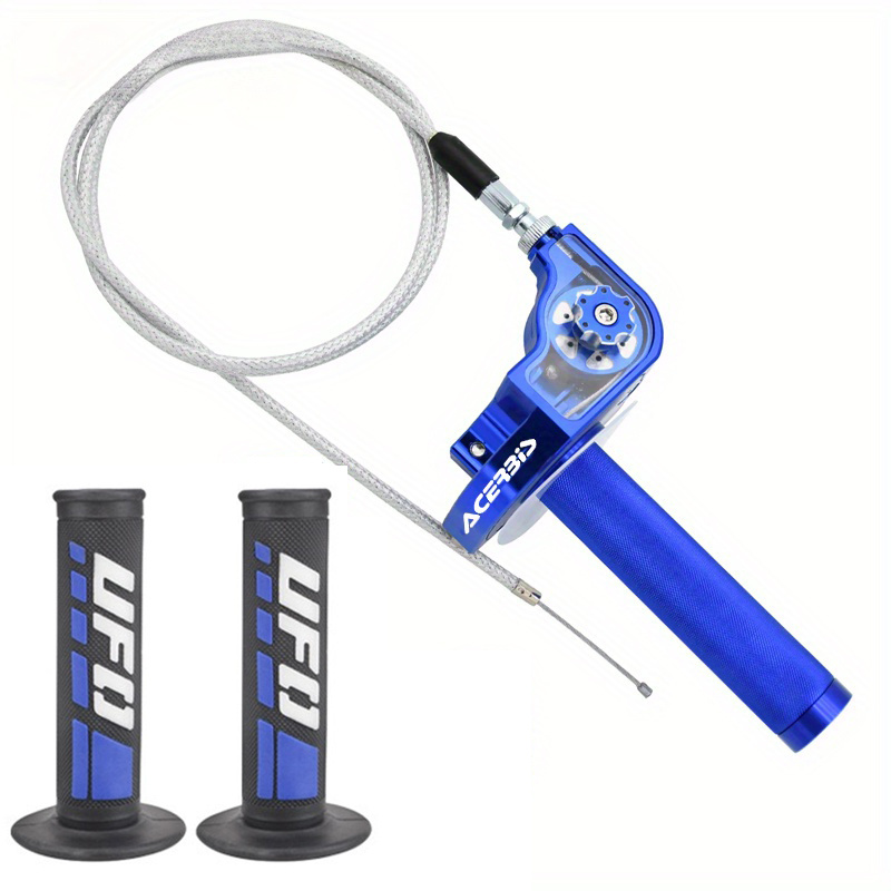 22mm 7/8" Motociklistični ročaji Cross Plin Acelerator DirtBike Enduro Motocross ATV Aluminijeva zlitina Deli za krmilo