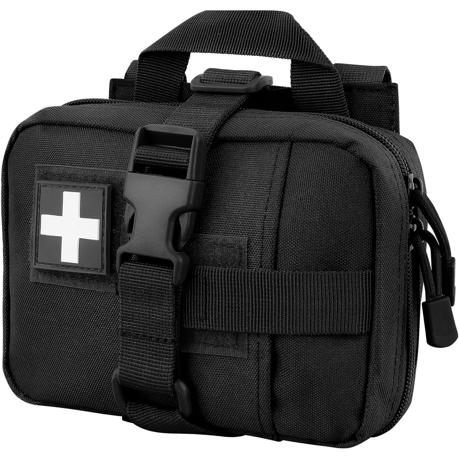 Image of Tactical Molle Bag Rip-away Ifak Pouch, Outdoor Medical Package, Mountaineering/climbing Rescue Tools Package Travel, Outdoor Hiking, Hunting