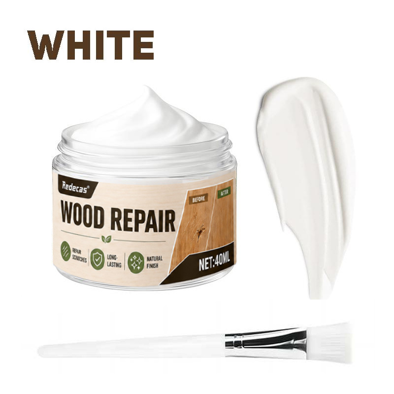 White Wood Filler Putty, Furniture Scratch Filler, Wood Surface Repair Agent