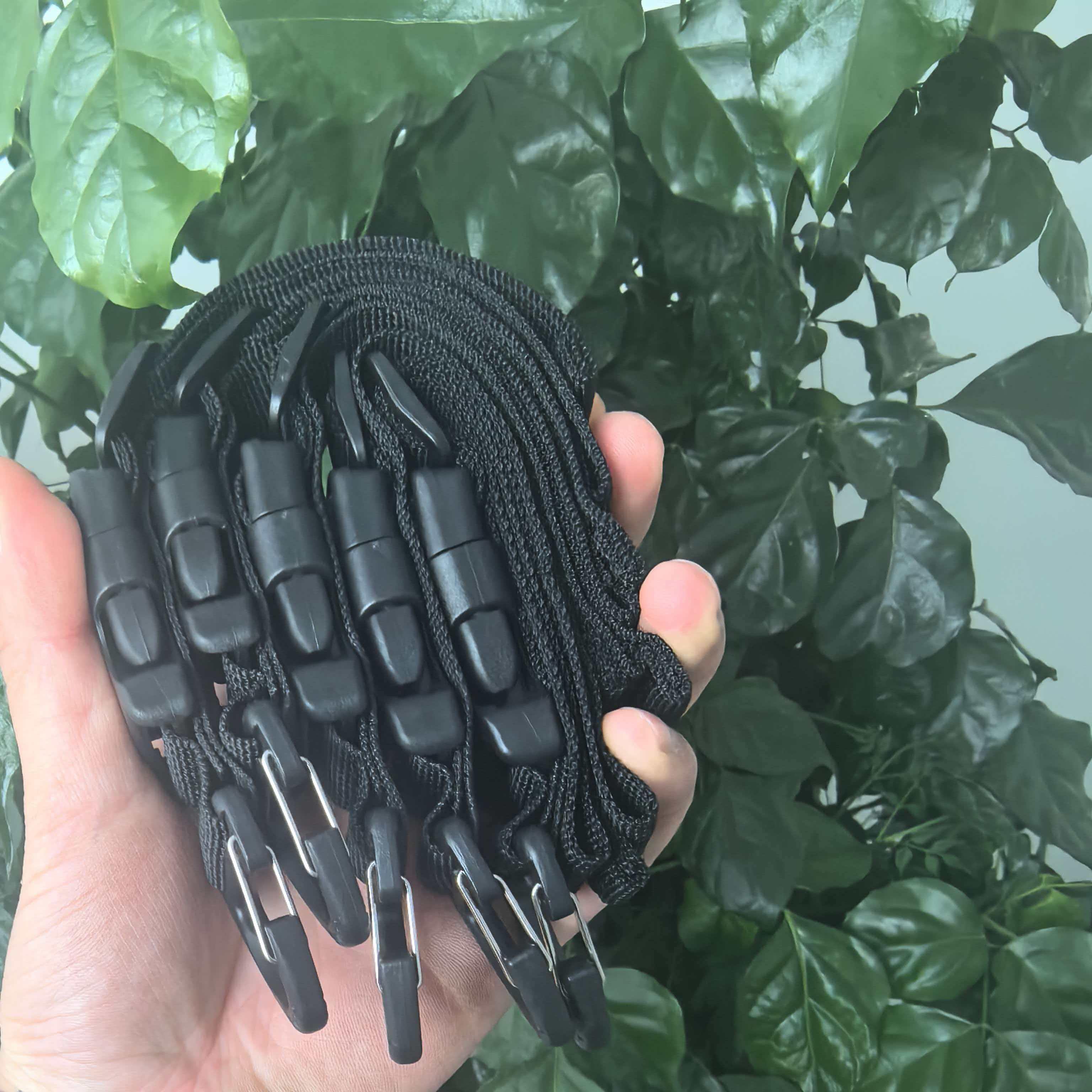 TEMU 10pcs Adjustable Garden Hose Ties, Heavy-duty Extension , Hanging Storage Straps For Garages And , Reusable Cable Management Straps