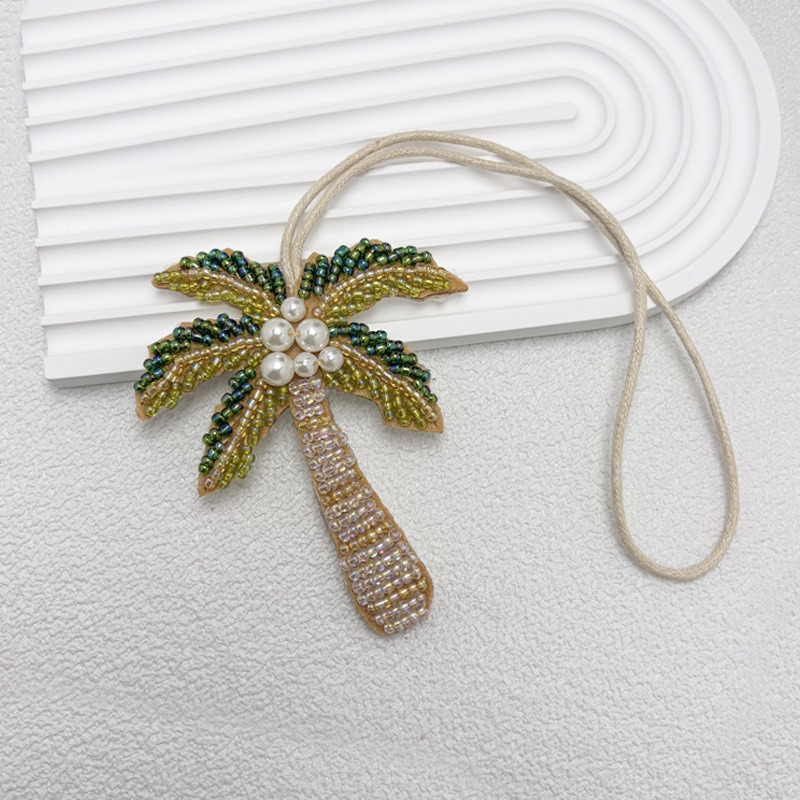 Light Luxury Middle Eastern Coconut Tree Pendant, Backpack Clothing Accessory Decoration, Tassel Ornament Keychain, Exquisite Souvenirs/event Gifts/couple Gifts/birthday Gifts, Etc
