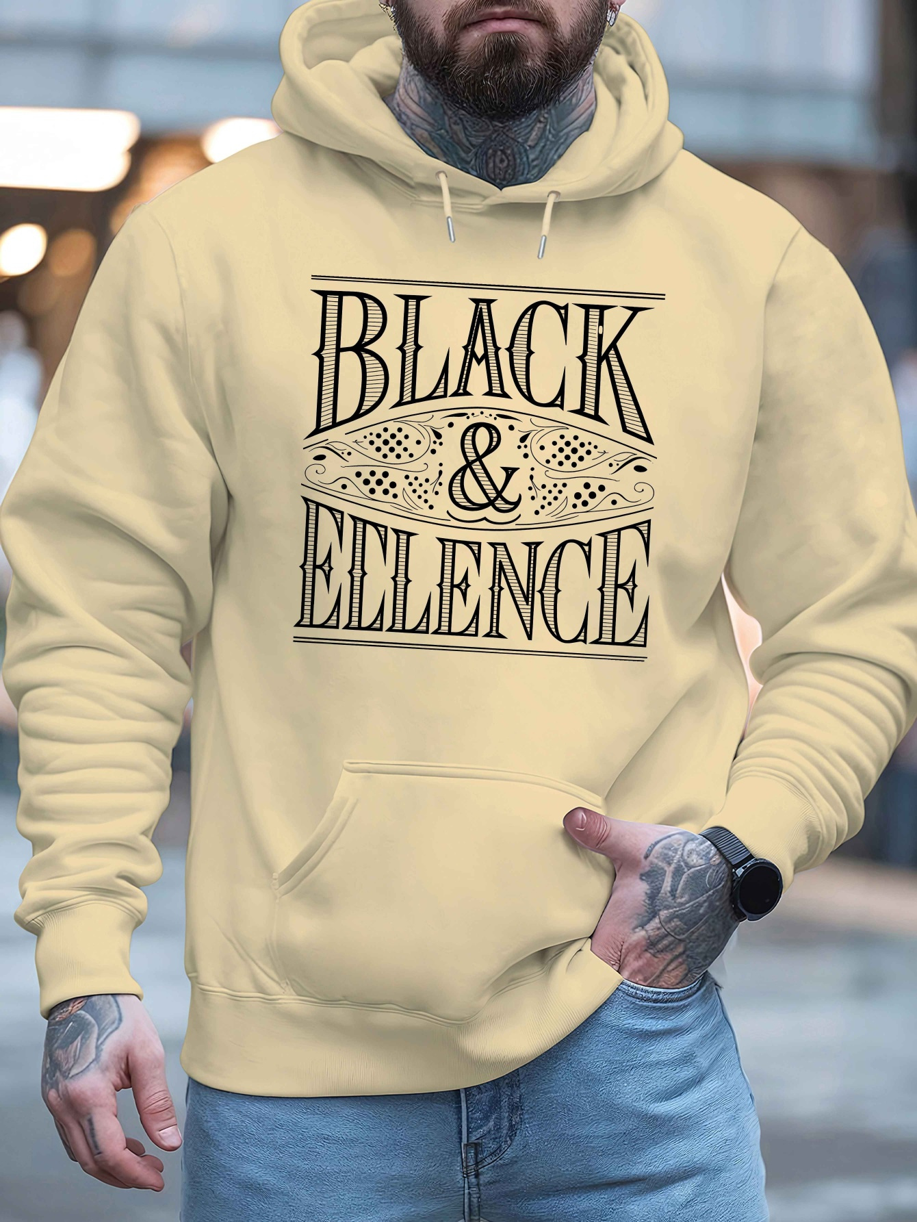 sudaderas elegantes terciopelo estampado retro hombre color Temu