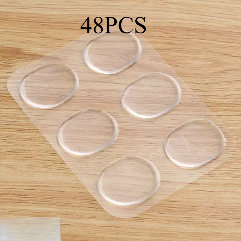 Image of 48pcs Reusable Self-adhesive Forehead Facial Training Patches, Washable Portable Facial Myofascial Toning Strips, Contouring Accessory Unisex