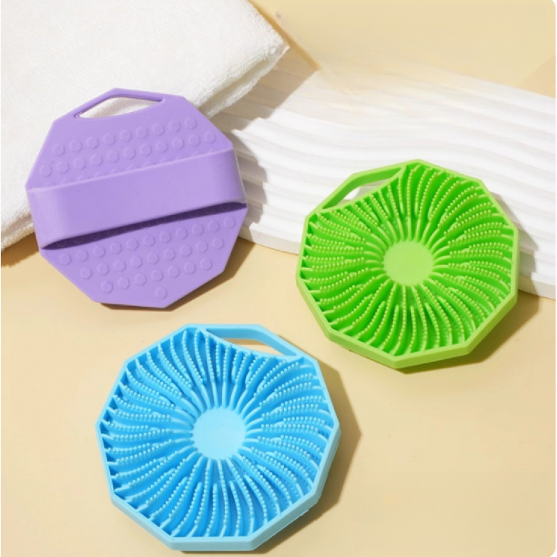 TEMU Body Scrub Brush, Body Scrub Brush, Sensitive Light Beige Exfoliating Body Scrub Brush, Personal Use Bath Brush