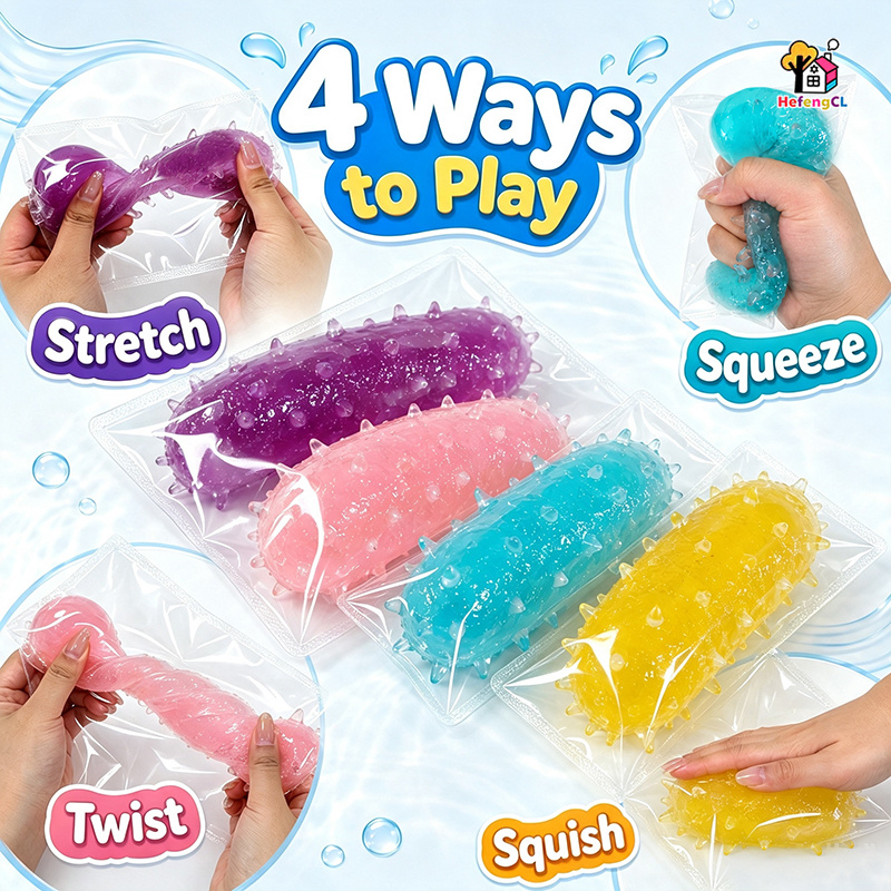 Maltose Sea Cucumber Pinching Toy