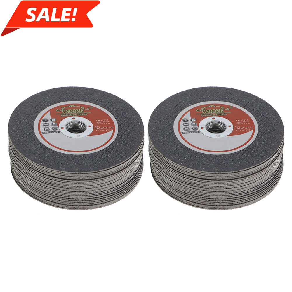 TEMU 50pcs Cut Off Wheels 4 Inchx 1/16 Inch X 5/8 Inch For All Metals & Stainless Steel