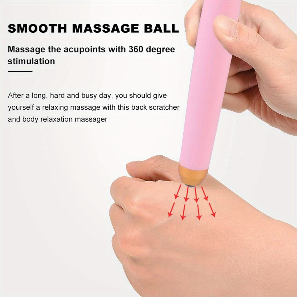 extendable back scratcher portable telescopic non     massage tool with ergonomic handle durable metal construction for home   use back massager   sturdy metal parts Product details 7