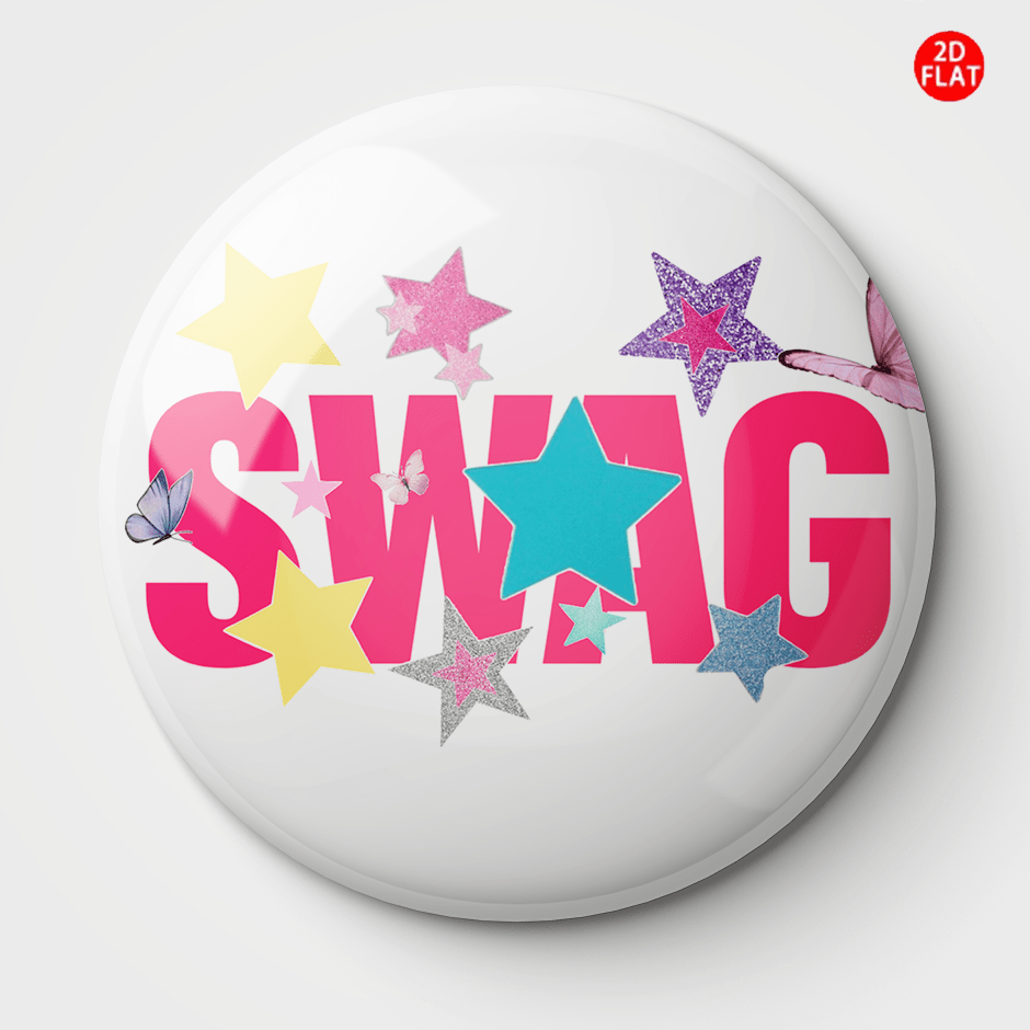 TEMU 2d Flat - (2d Flat) Classic Fashion Brooch/pin/badge, For Jeans, Clothes, Backpacks And Hats, Ideal Collectible Trinket, Perfect Gift For