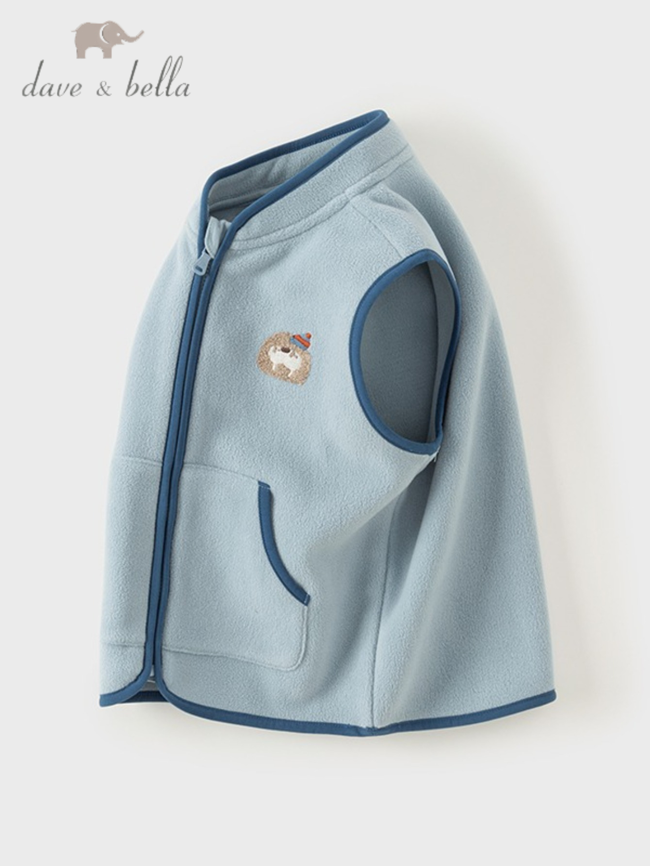   fleece vest for autumn and winter new style boys and girls cardigan waistcoat