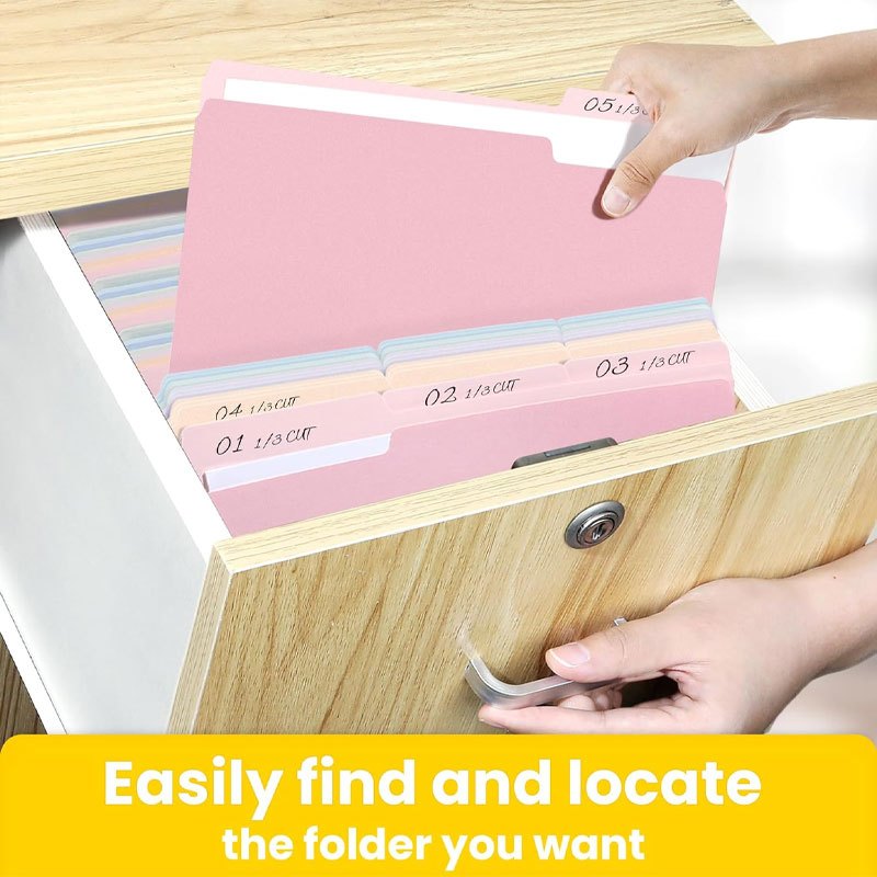 Colored File Folders - Art Deco / Colored File Folders / File Folder