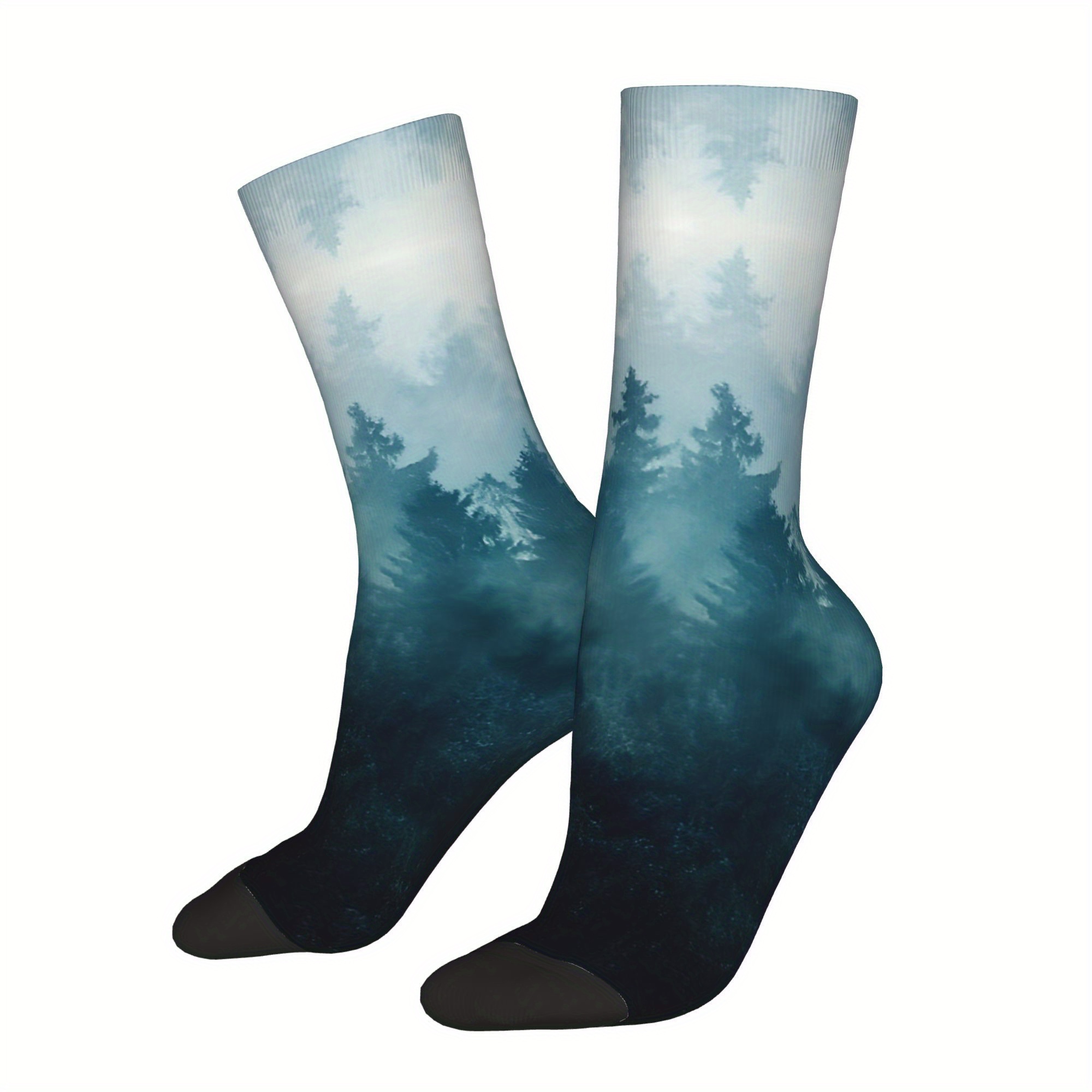 TEMU Socks Summer Autumn Winter Stockings 2d Print Design