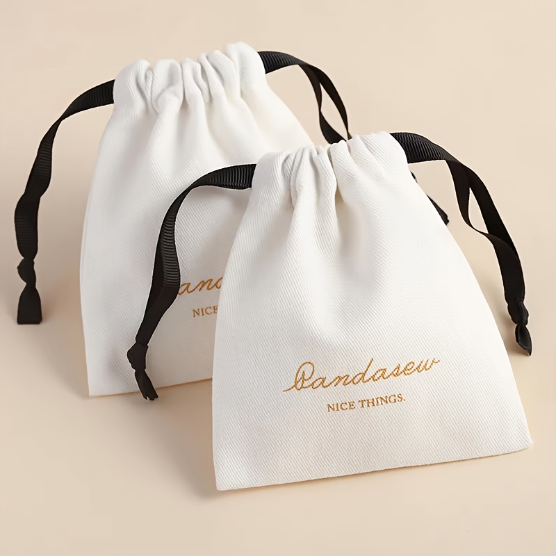 Personalized Custom Printed Drawstring Bag for Jewellery