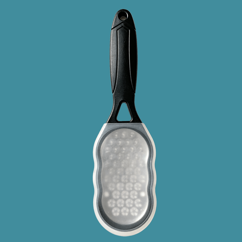 TEMU Rimuovi Calli Professionale - 1 pz Lima per Piedi Professionale in Acciaio Inossidabile, Strumento per Pedicure con Paraspruzzi di , Impugnatura