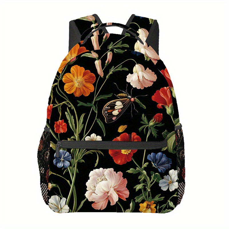 flower backpack sold on Temu United States