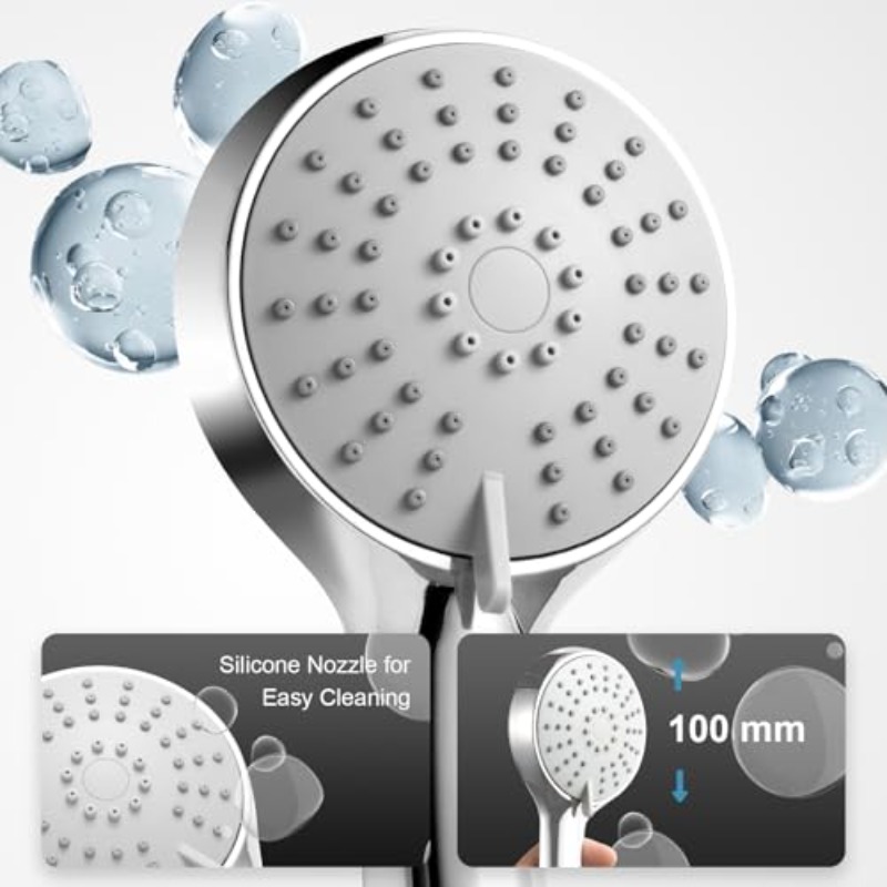 OFFO High Pressure Handheld Shower Head with 3 Spray Modes