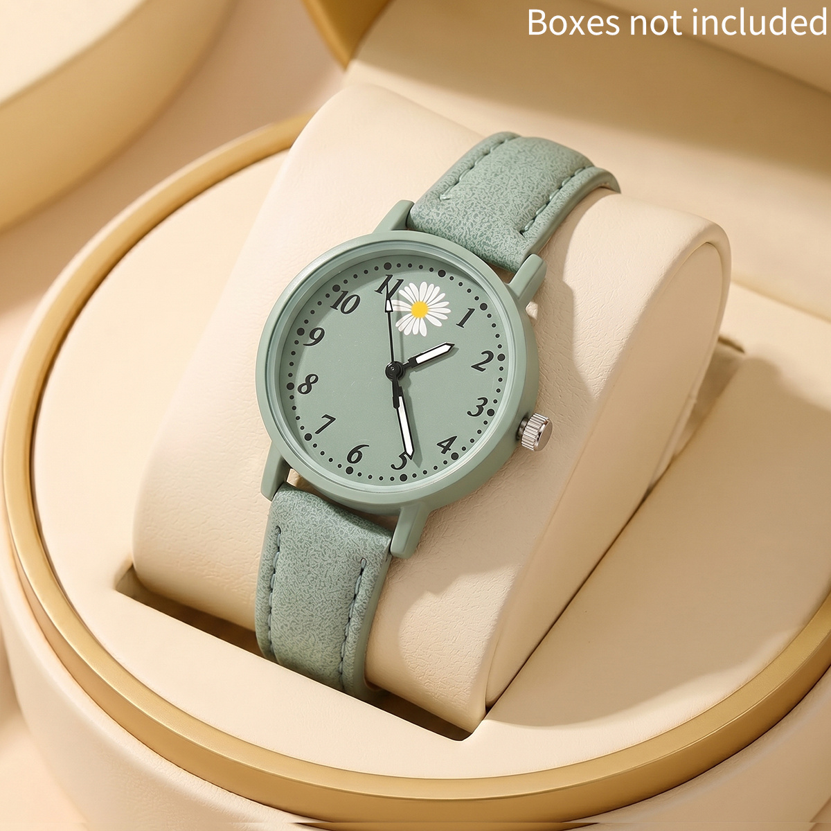Image of Women's Casual Quartz Watch, Round Number Dial, Classic Women's Wristwatch, Birthday, Christmas, Teacher's Day, Perfect Gift