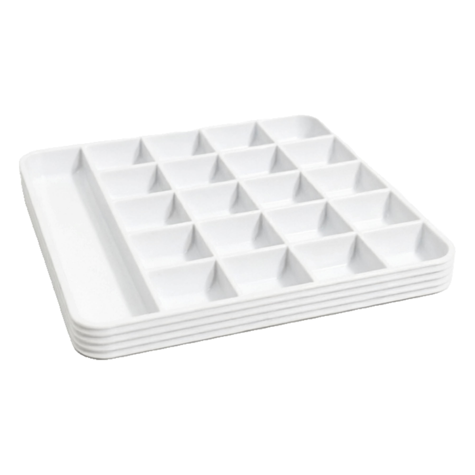 TEMU Plateau de classement de pièces antidérapant à plusieurs compartiments, 1 pièce, blanc, porte-petite quincaillerie moulé intégré pour vis et
