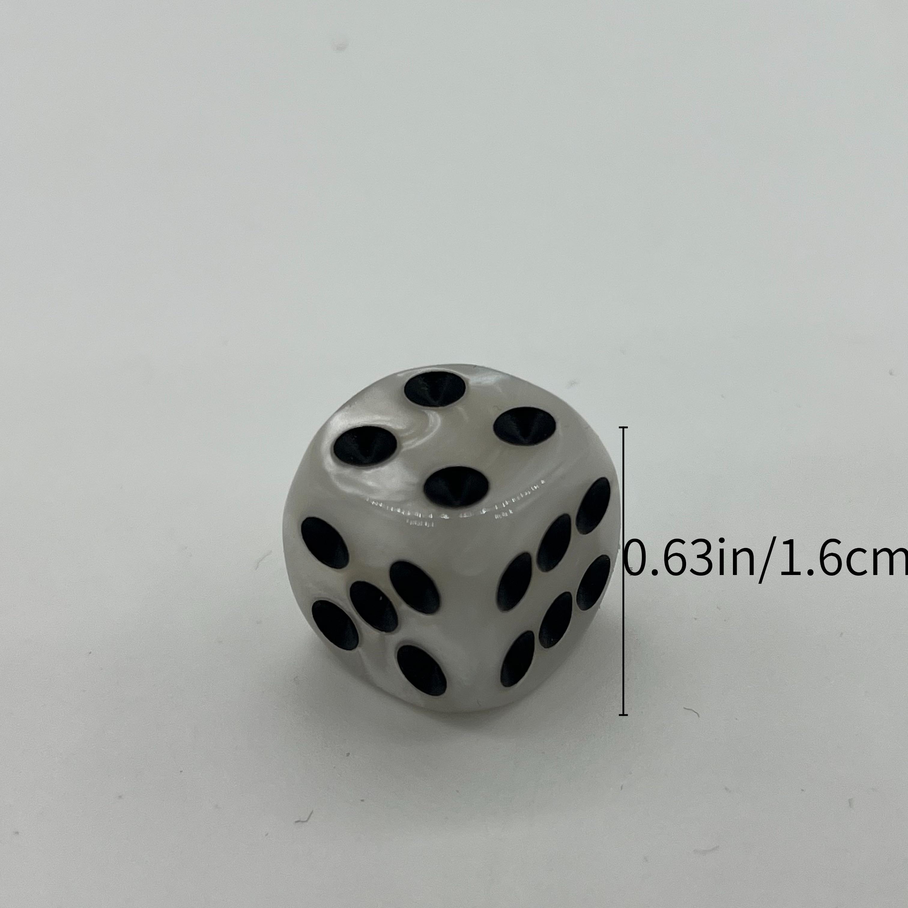 15pcs Dice Set with PP Material Dice Cup and Cloud Texture Design