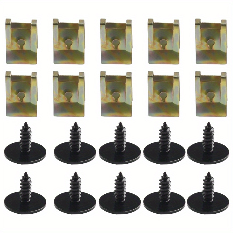 20pcs For Hex Head Tapping Socket Bolt Screw Clips Undertray Splash Guard For E21 E30 E36 E46 E90 E91 E92 E93 E34 E39 E60