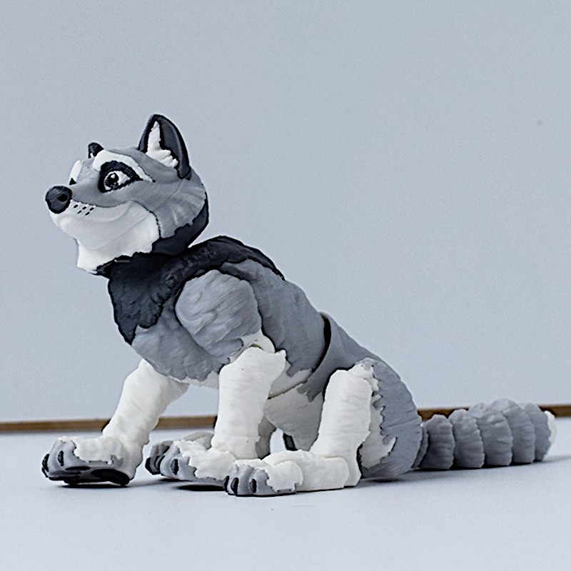wolf toy sold on Temu United States