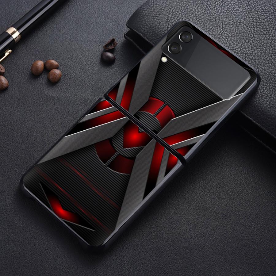 TEMU Phone Case - Carbon Car Phone Cover Phone Case Suitable For For Galaxy Z Flip4 Z Fe Z Flip 7 6 5 4 3