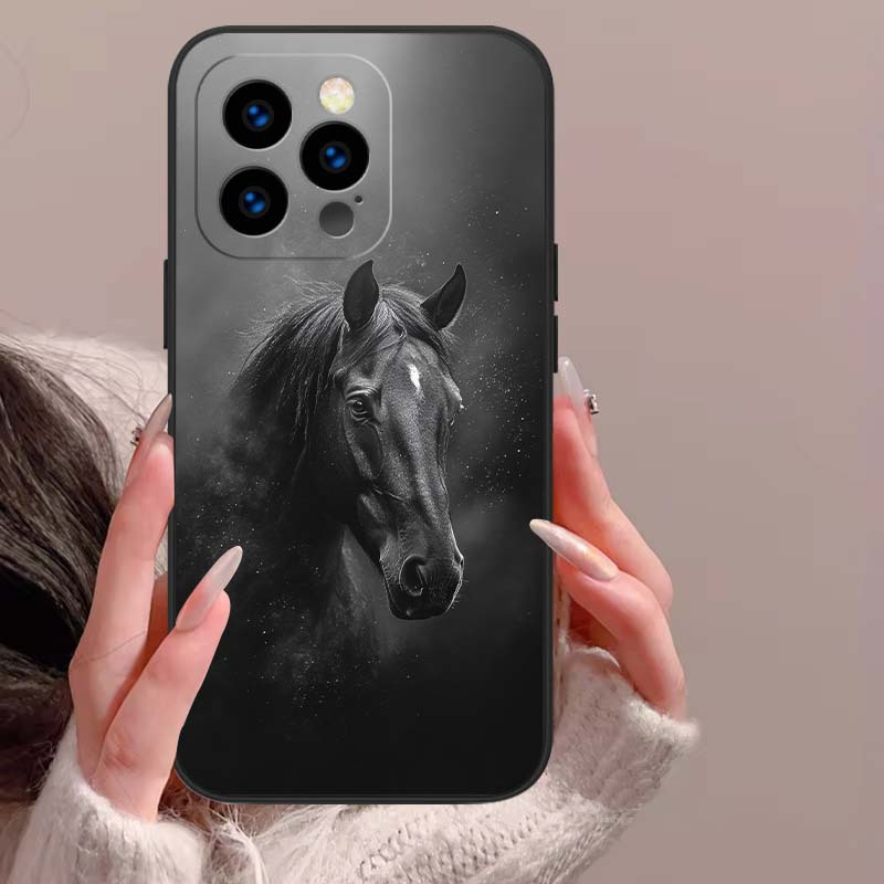 knstlerisches pferde thema handy hlle geschenk - Temu Germany