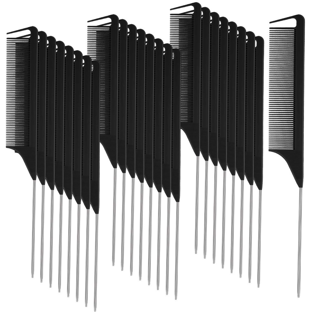 

30pcs Parting Comb For Comb Steel Pin Teasing Combs