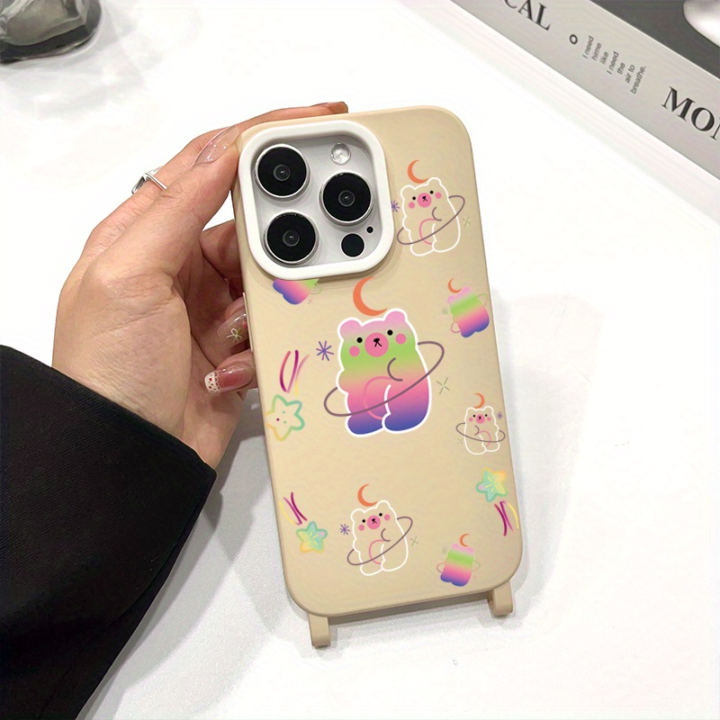 customized]personalized hand strap bracelet lanyard phone case for