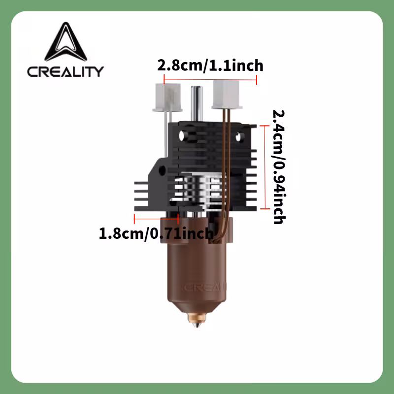 k1 k1 1c hot end supports high temperature 600mm s high speed printing supports k1 1c k1se printers 3d printer parts and accessories Product details 0