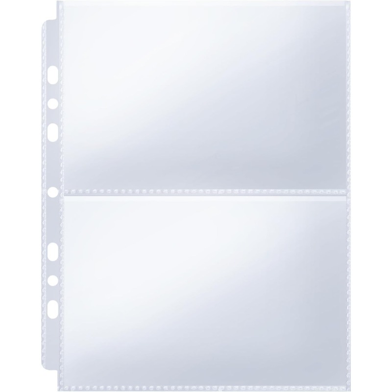 30 Pack 3.5x5 Photo Album Refill Pages For 3 Ring Lesotho