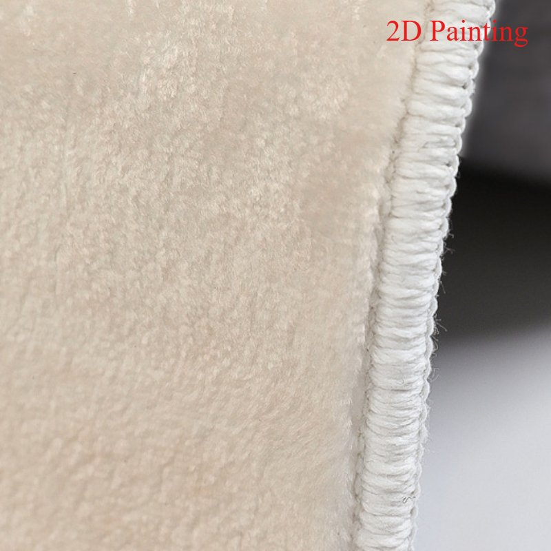 velvet 900g 9mm korean   bedroom bedside carpet black prone bulldog play area study non slip carpet soft cute   room plush carpet irregular bedroom decor dressing table carpet home bathroom entrance hall washable mat Product details 6