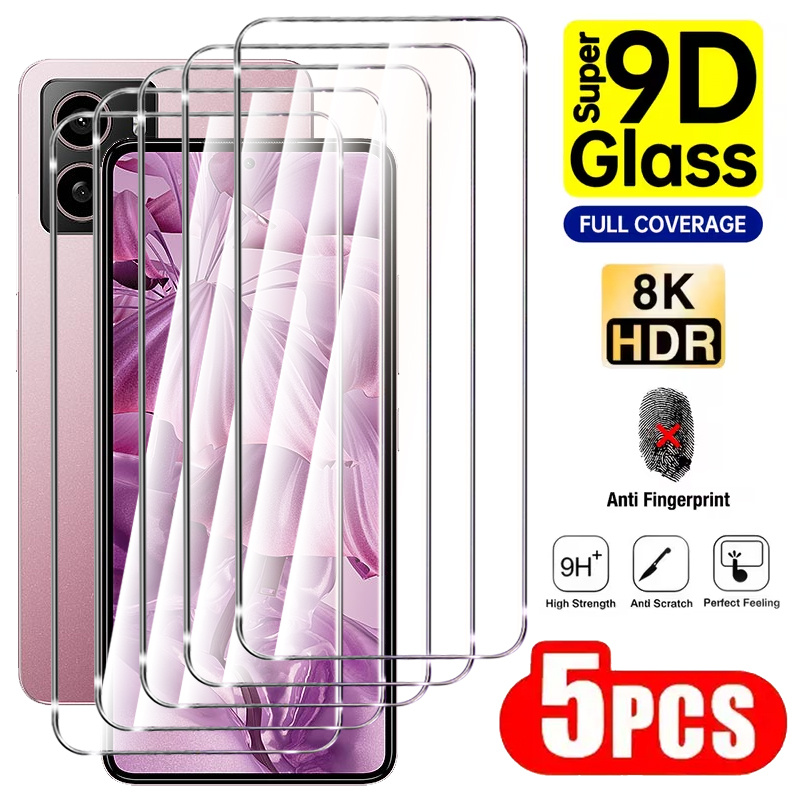 TEMU 5pcs Tempered Glass Protector For Hmd Pro 5g/vibe/atlas//, 9h Hardness Screen Protector, 0. Ultra , Scratch-proof Protective Glass, Bubble-proof