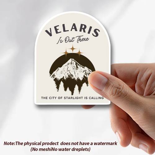 imagen del artículo pegatina acotar merch nocturno - muy adecuada para decorar portátiles, tazas térmicas, maletas, cascos, , .