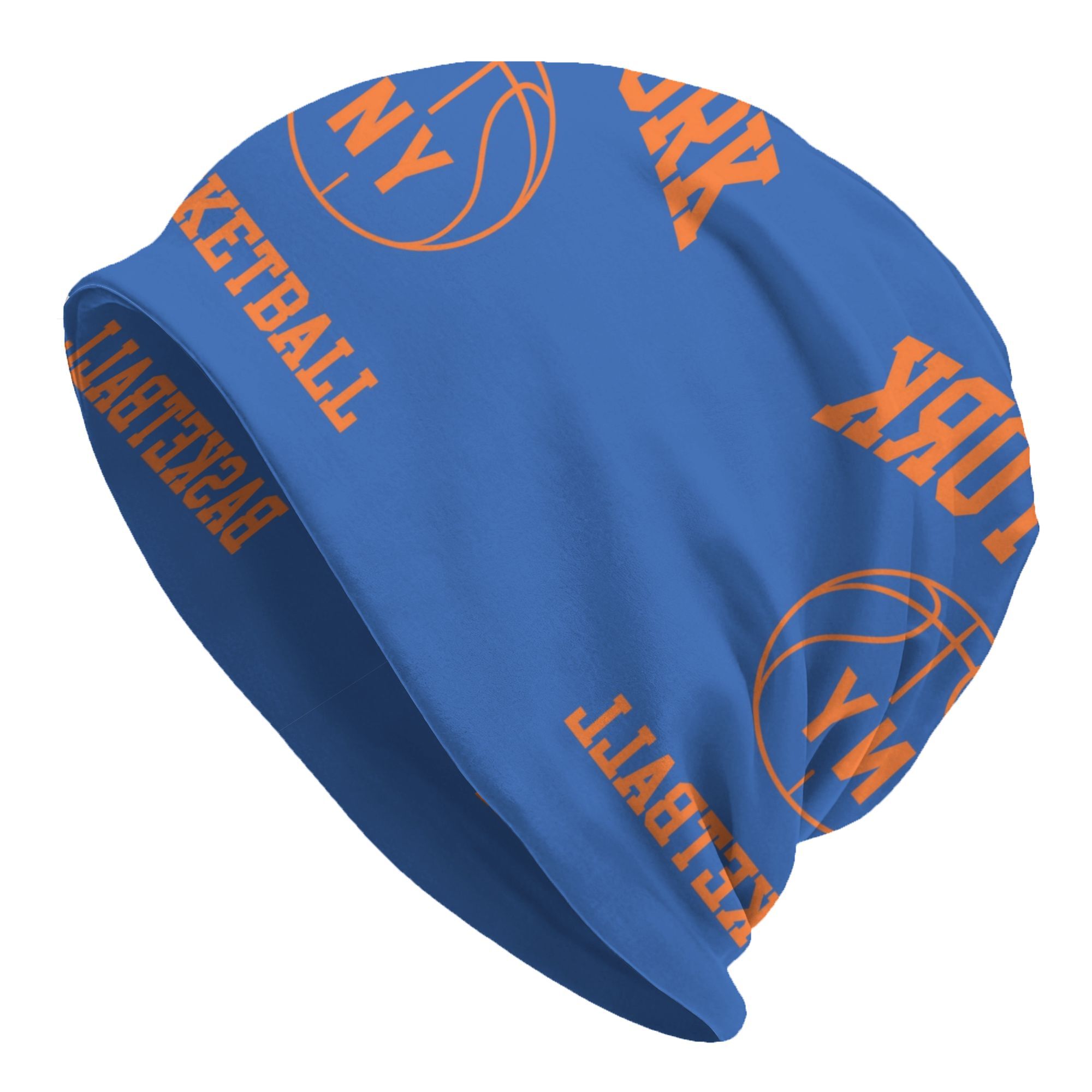 TEMU Basketball Beanie With Iconic & Basketball - Funky Unisex Hat Suitable For &, Soft Warm Winter For Fans, Casual Wear, Gift