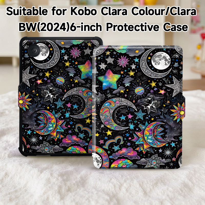 TEMU Fashion E-reader Protective Case, Compatible With Colour/ Bw 2024 6-inch/ 2e (2022) 6-inch, Paperwhite -inch, 6-inch 10th Gen 2019 & 11th Gen