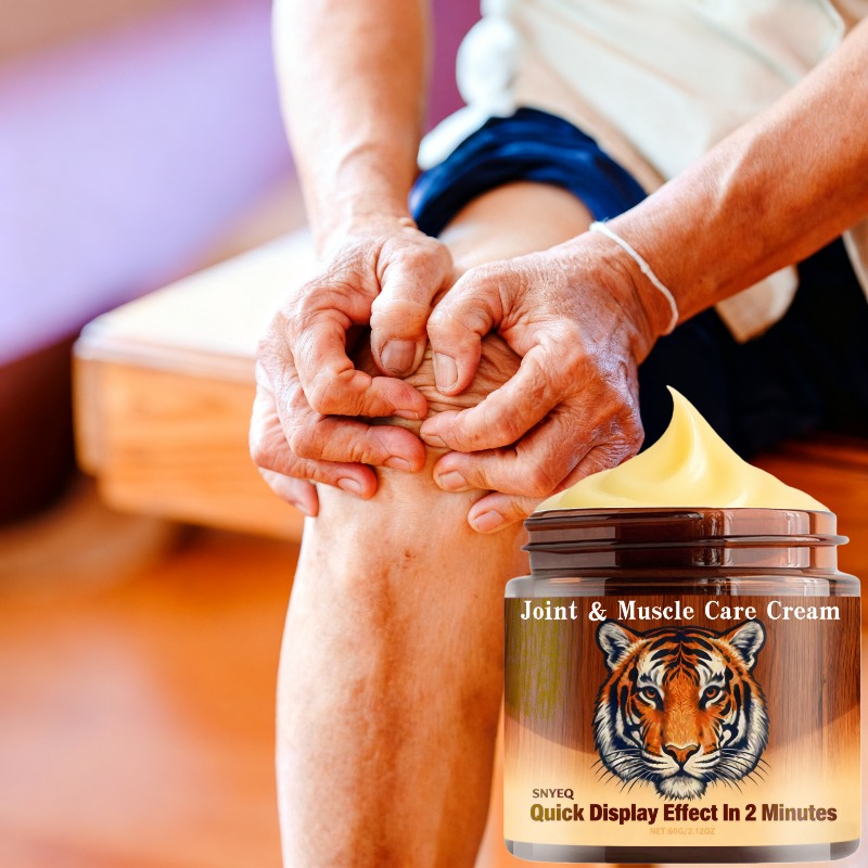 Joint & Muscle Care Cream - Herbal Formula for Fast Absorption, Moisturizing & Quick Effect, Non-Greasy Formula, Stick to Use More, All-Day & Night Use, 60G/2.12Oz, Muscle Care Cream, Joint Skin Care Cream