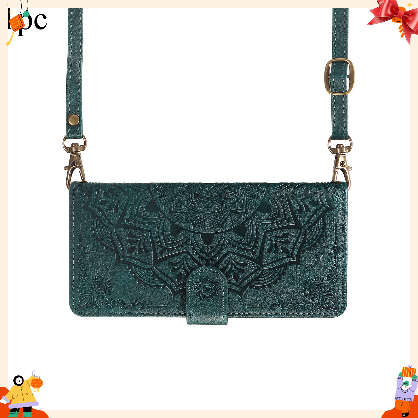 TEMU Phone Case - Arrives In Ca In As Little As 4 Business Days Extended Lanyard Faux Leather Phone Case For For Iphone Including 17, Air, 16, 16e,