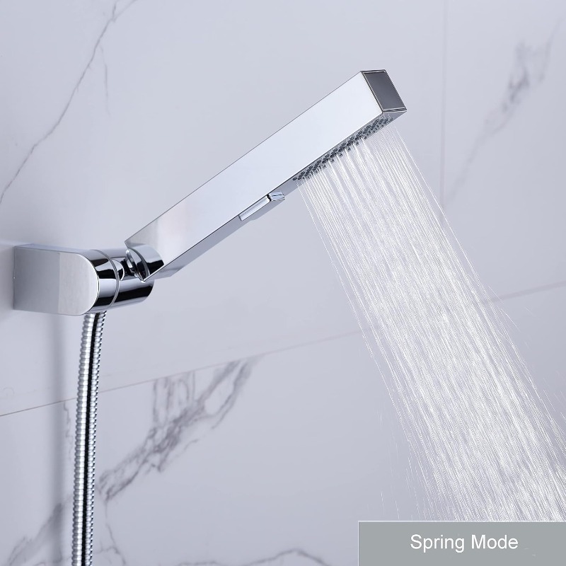 High Pressure Square Shower Head, 3 Modes