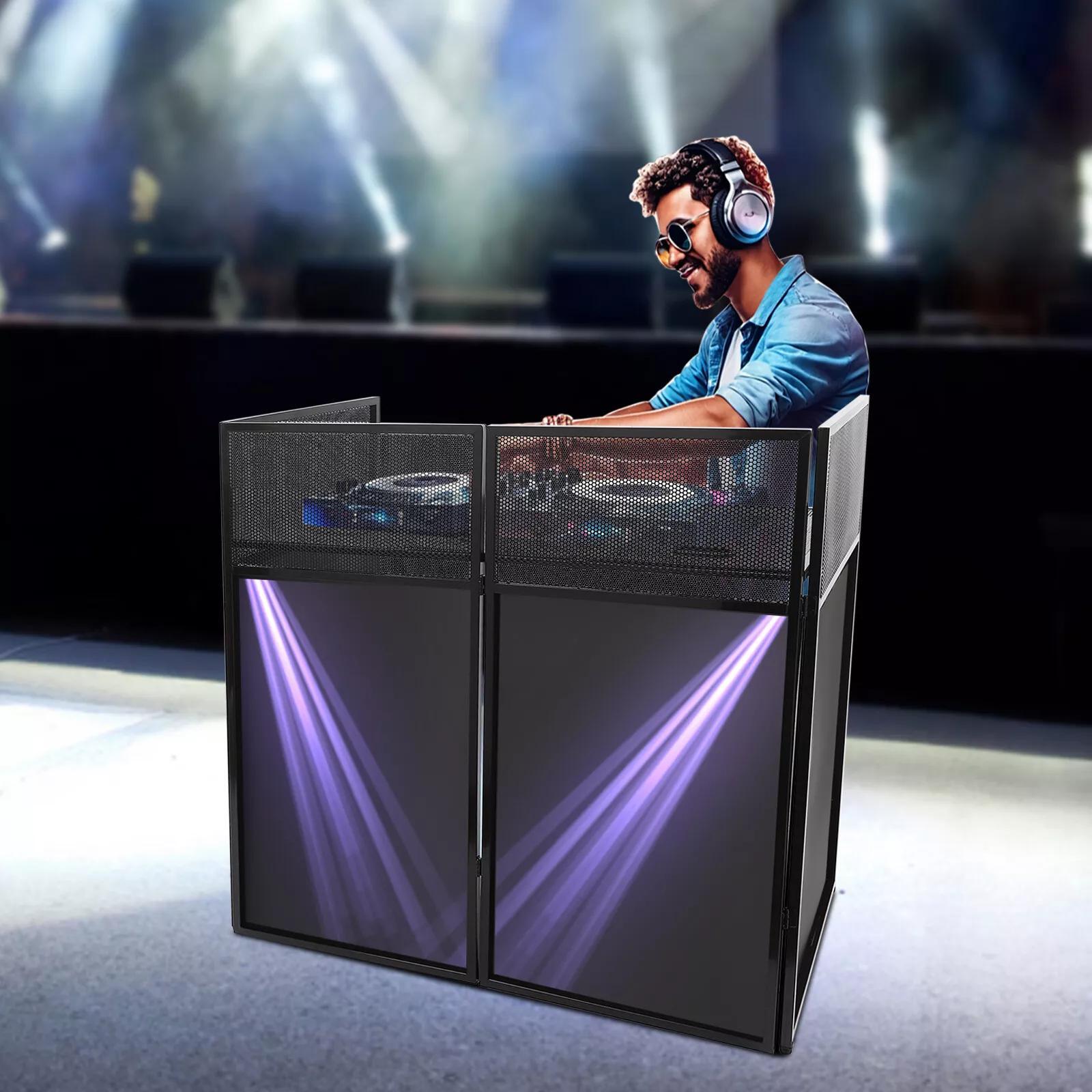 Cabine de DJ profissional Gear4music na