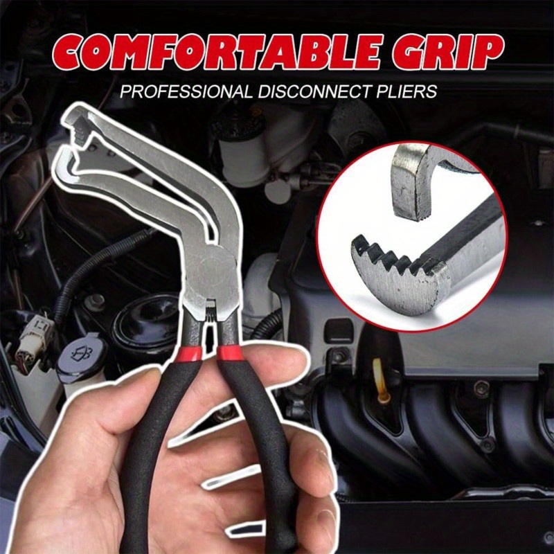 Ruibapa Spark Plug Removal Pliers - 11 Inch Electrical Connector Pliers, 5/8 Inch Serrated Opening