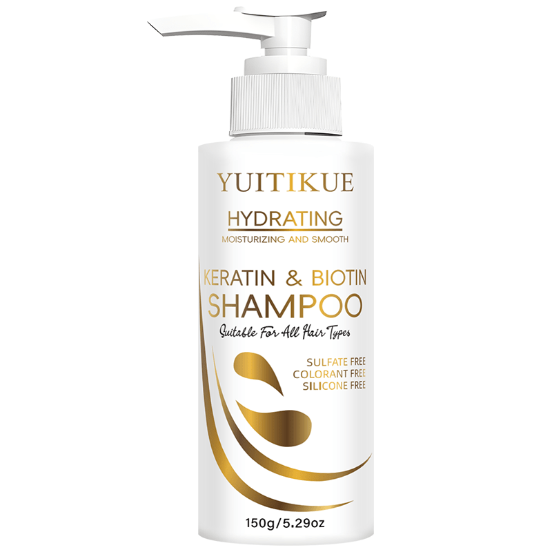 Image of Keratin Biotin -one Shampoo, Sulfate-free And Dye-free, Provides Hair Types. Moisturizing And Multi-functional In One. Rich In Keratin , It Makes Hair Smooth, Refreshing, And Elastic