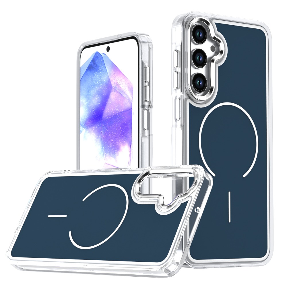 TEMU Phone Case - New Independent Button Magnetic Wireless Charging Phone Case, Suitable For Galaxy A57 A56 A37 A36 A26 A17 And A16, Stylish And Easy