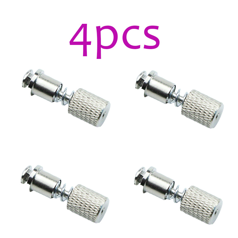 TEMU 4pcs New Replacement Presser Foot Screws, Universal Presser Foot Screws For Flatbed Sewing Machines, Quick Presser Foot Change Device, Flat And