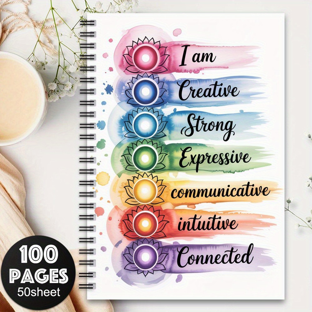 TEMU 1pc Cuaderno de Tema Mágico Estético - Estilo Bohemio y Diseño , Ideal para Regalos de Oficina y Suministros, Planificador con Simbolismo